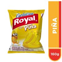 Gelatina en Polvo Royal Sabor Piña 160g