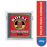 Polvo para Hornear Royal 20g