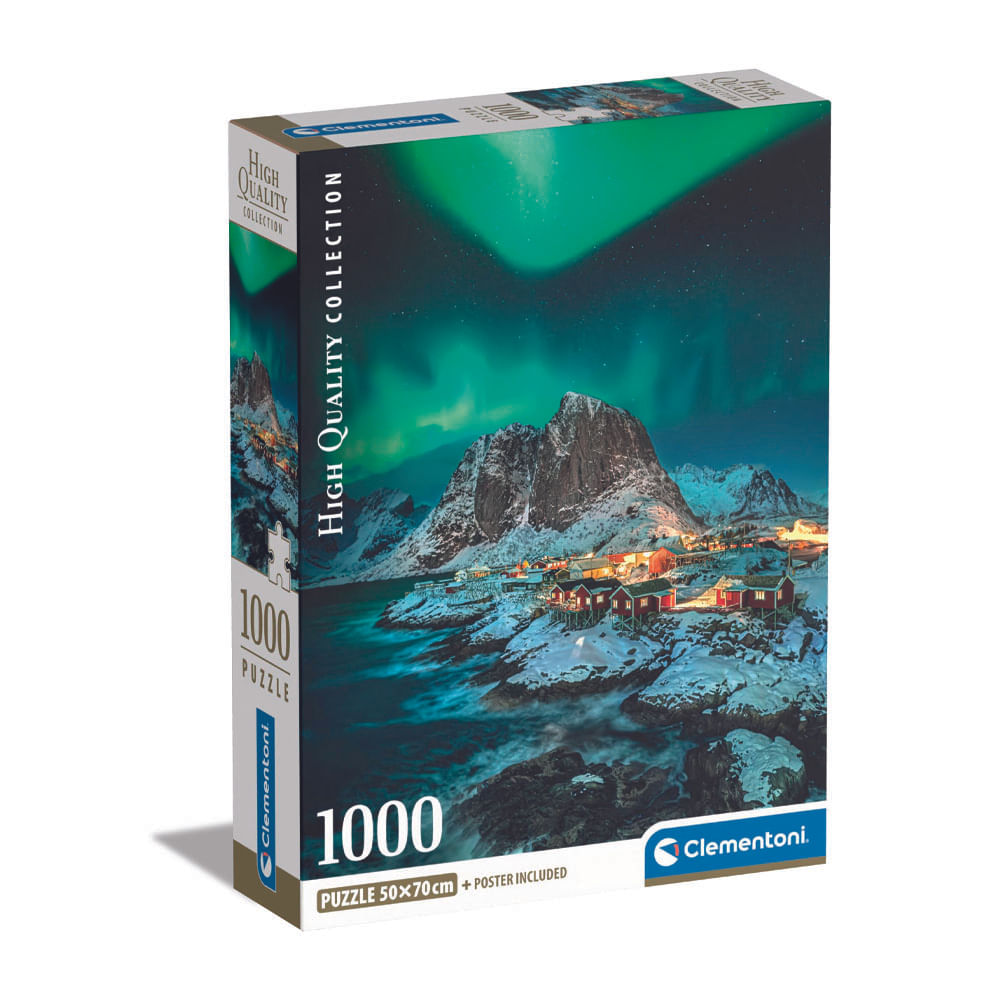 Rompecabeza Clementoni 1000 Piezas Lofoten Islands Compact