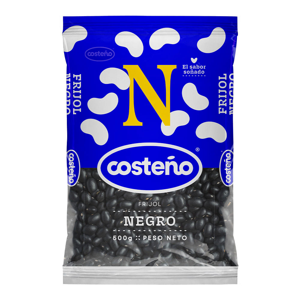 Frijol Negro Costeño 500g