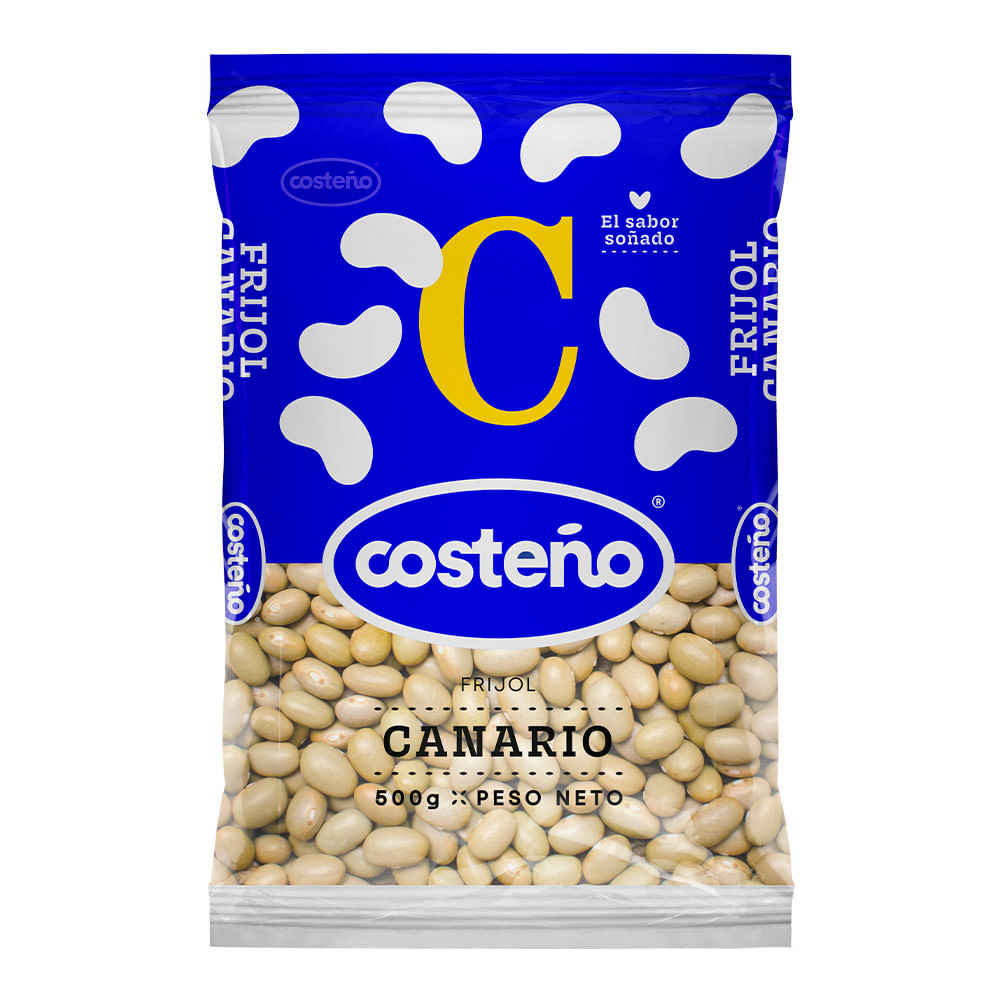 Frijol Canario Costeño 500g