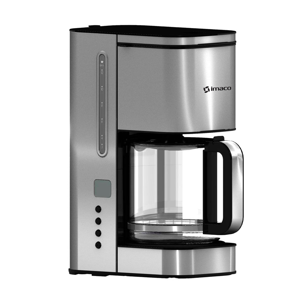 Cafetera Electrica 12 Tazas de Acero CM1281