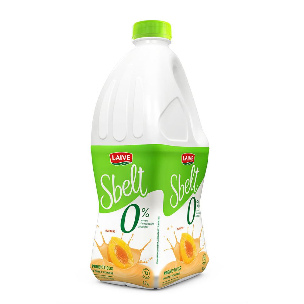Yogurt Bebible Laive Sbelt Sabor Durazno 1.7kg
