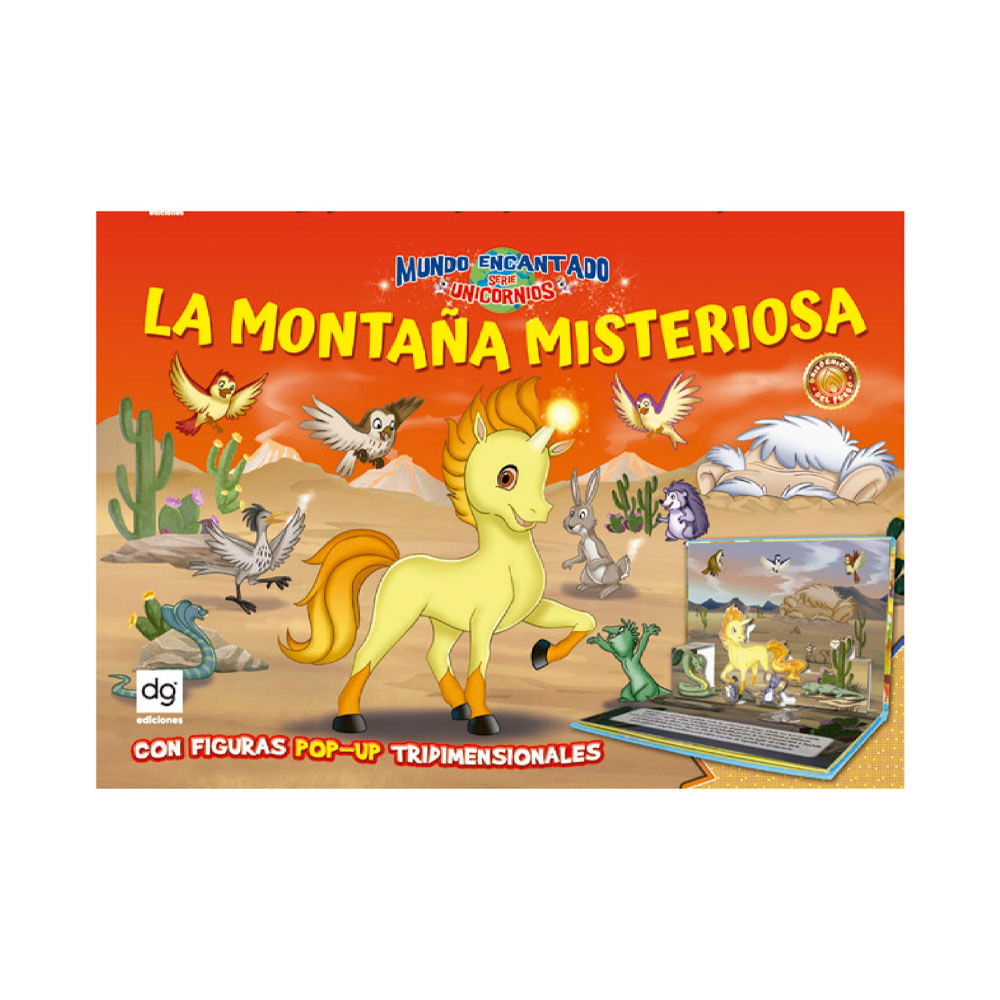 Libro Unicornios Pop Up la Montaña Misteriosa