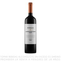 Vino Tinto Cabernet Sauvignon Syrah Reserva Intipalka Botella 750ml