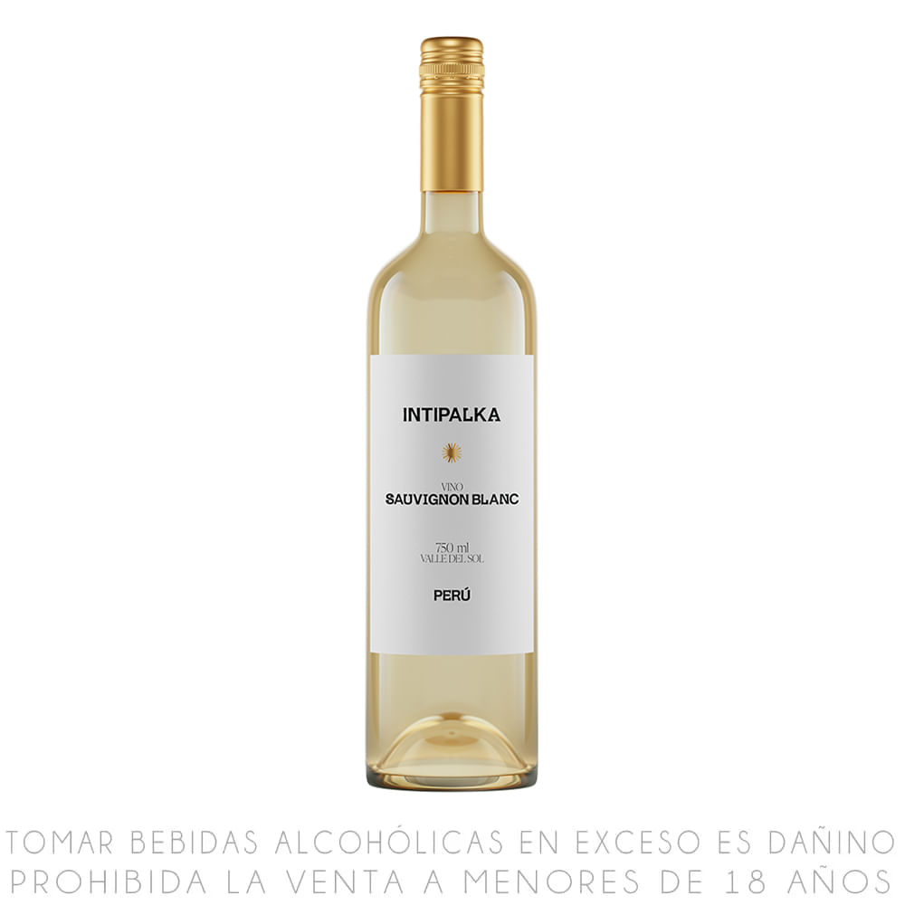 Vino Blanco Sauvignon Blanc Intipalka Botella 750ml
