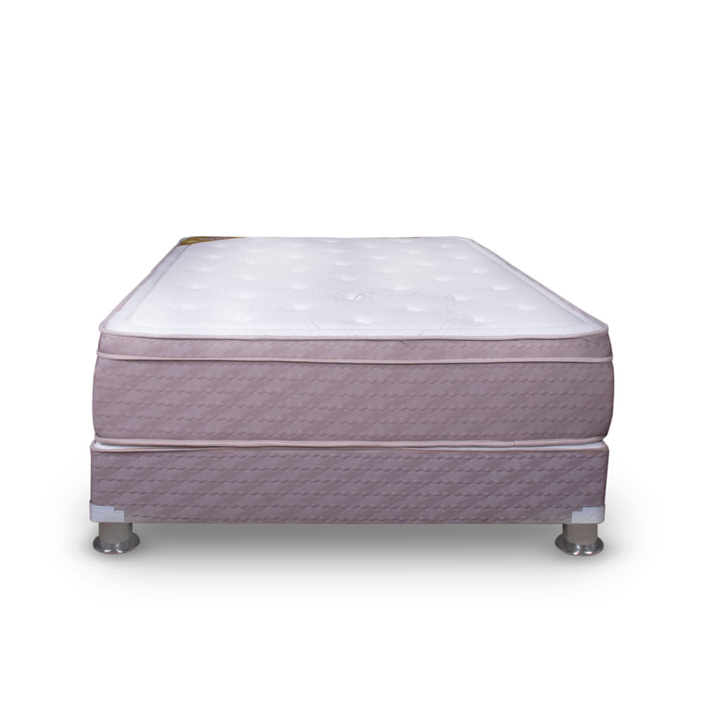 Juego de Cama Queen El Cisne Kayseri + 2 Almohadas + Protector