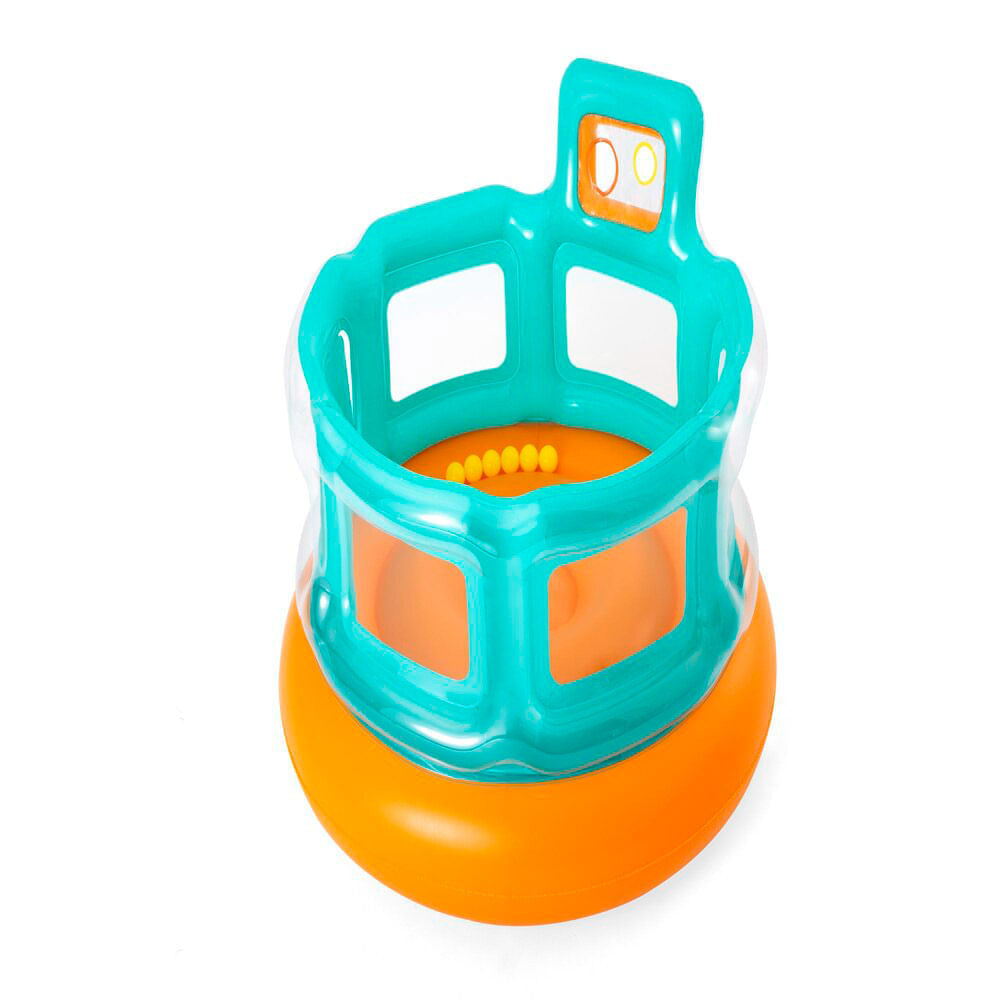Rebotador Inflable Saltarín Bestway Hops 198cm + 6 Pelotas