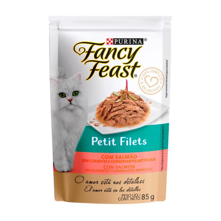 Alimento Húmedo Fancyfeast Petit Filet Salmon 85g