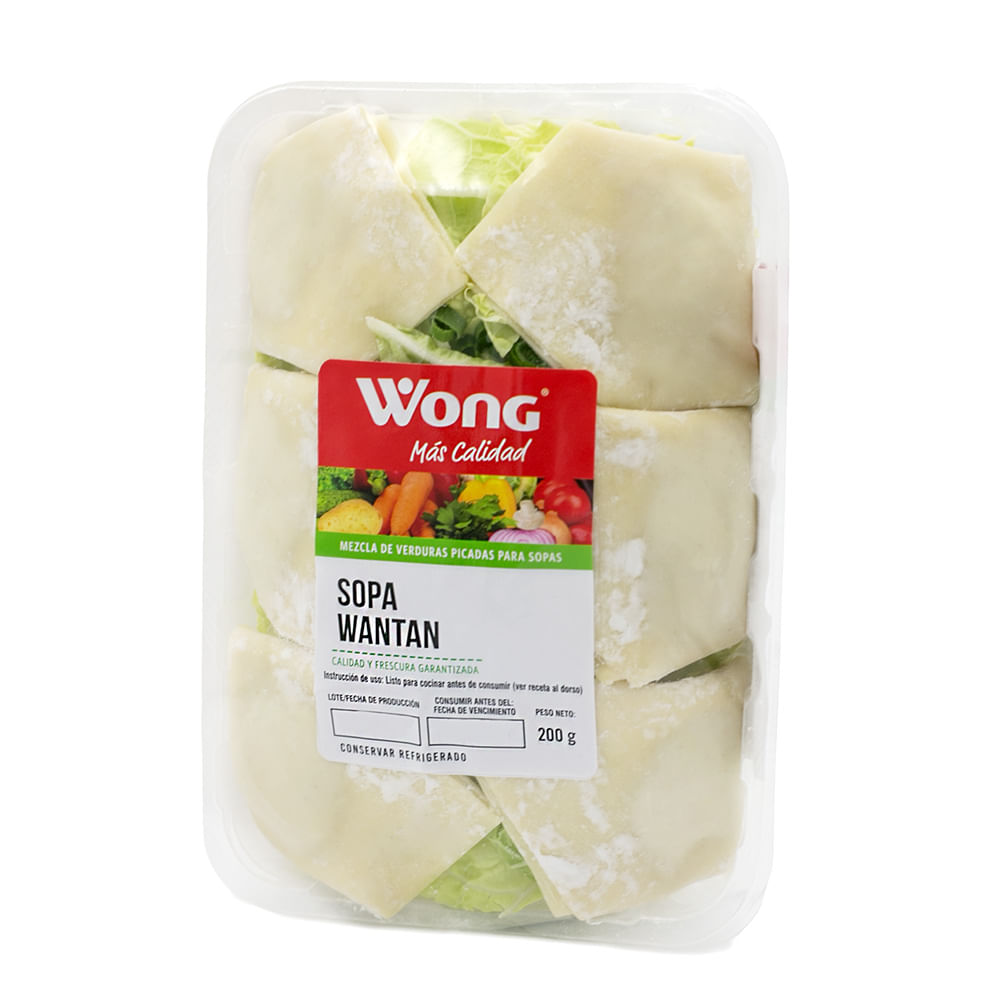 Verduras para Sopa Wantán 200g