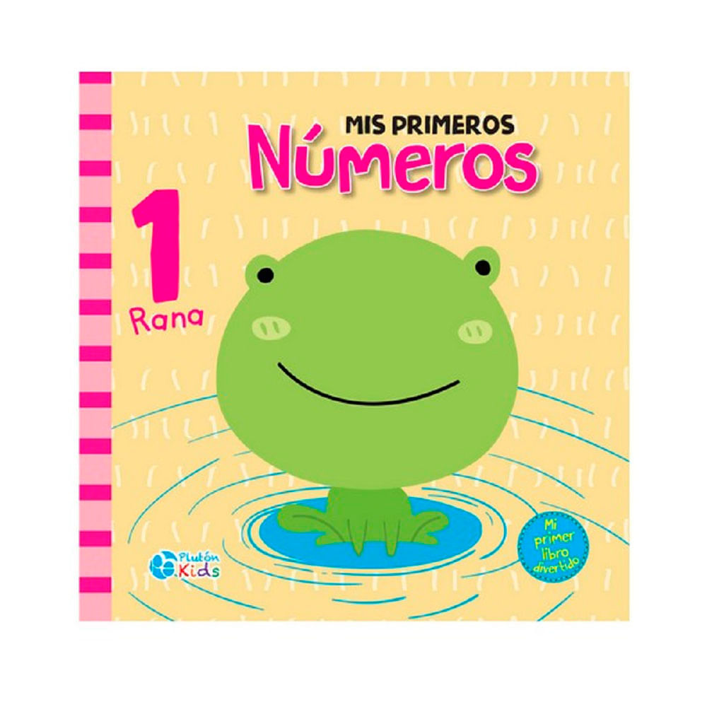 Libro Mis Primeros Números Tela V&D Distribuidores