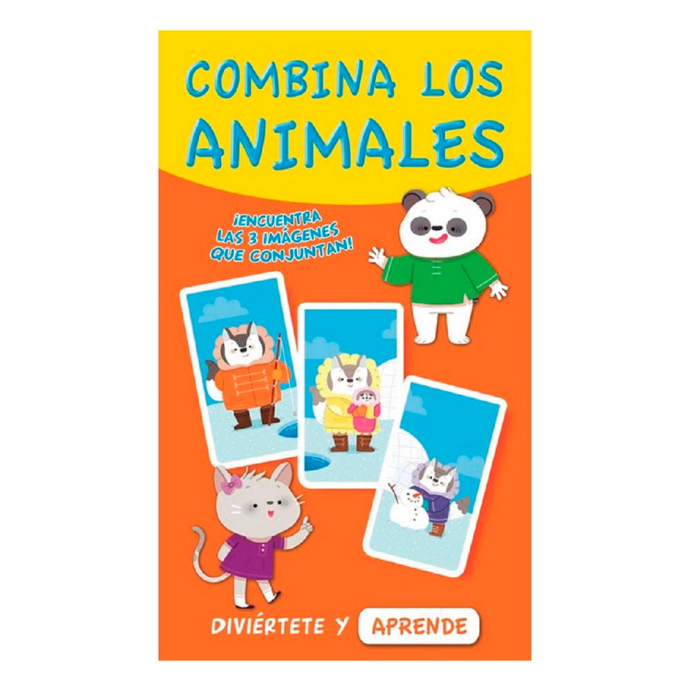 Libro Combina las animales V&D Distribuidores