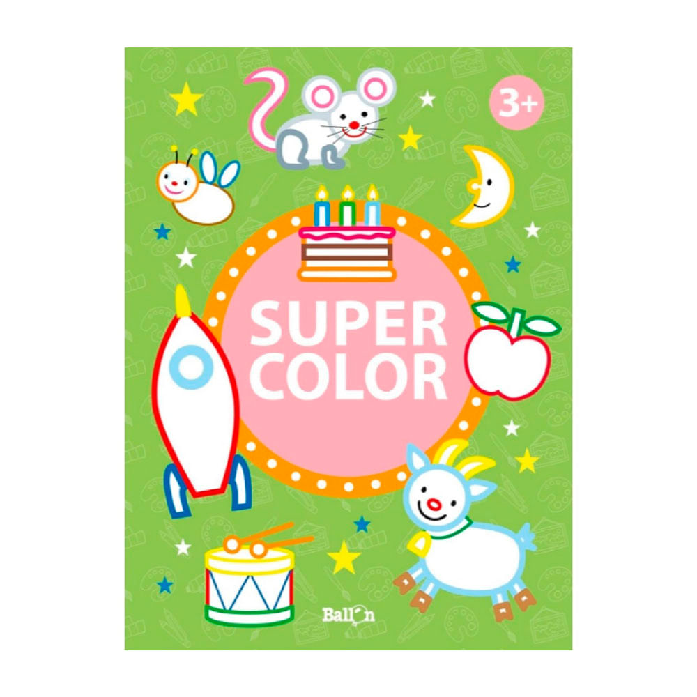 Libro Super Color +3 Verde