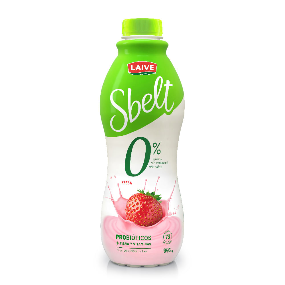 Yogurt Bebible Laive Sbelt Sabor Fresa 946g