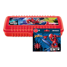 Pack-Junior-Box-Artesco-Cray-n-x12-Spiderman-1-351662990