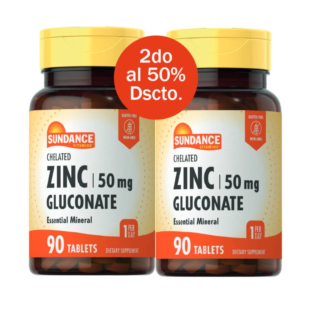 Twopack Zinc 50mg 90 Tabletas
