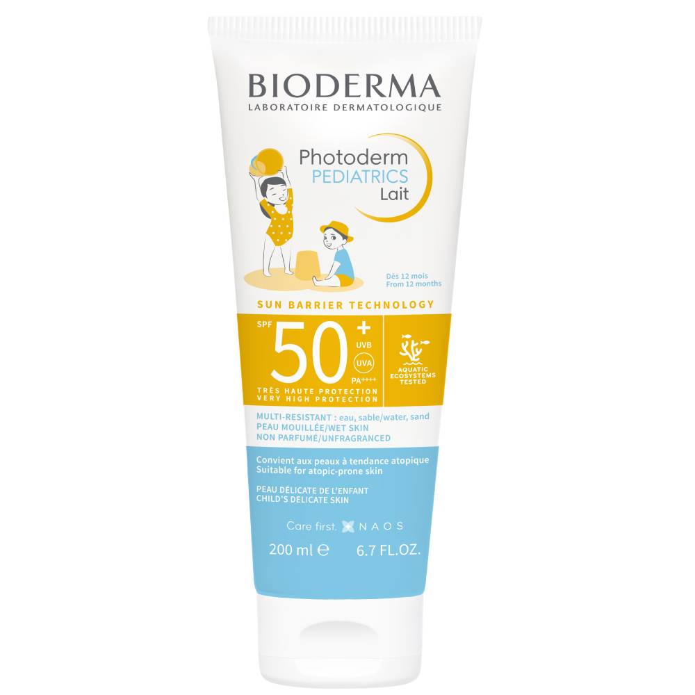 Protector Solar Bioderma Photoderm Pediatrics Lait SPF50+ 200ml