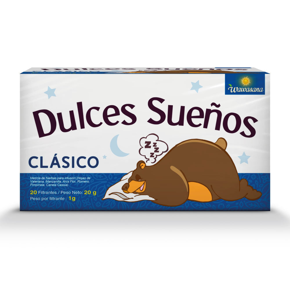 Infusión Wawasana Dulce Sueños Clásico 20un