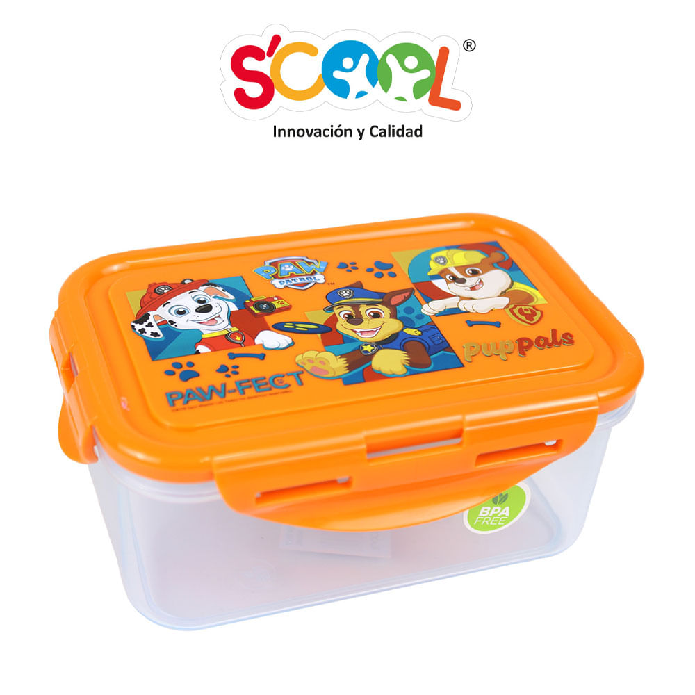 Taper Scool Rectangular Paw Patrol H 600ml