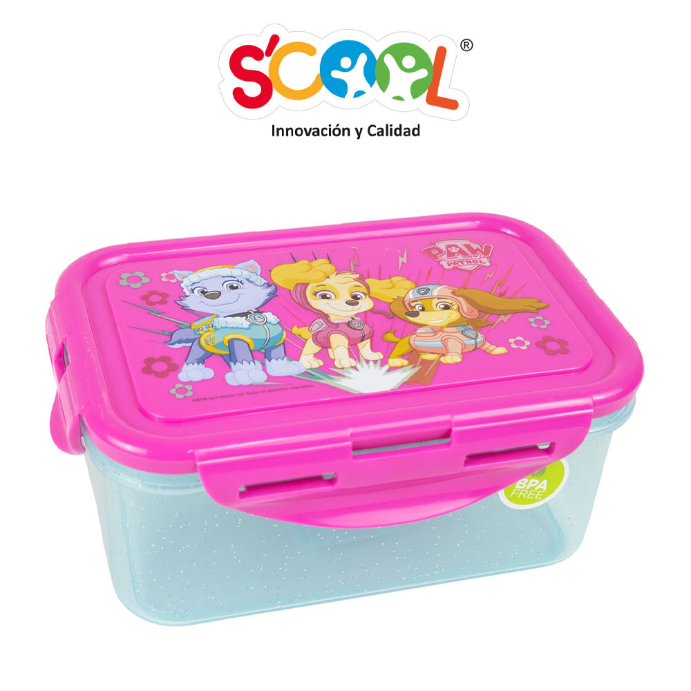 Taper Rectangular Glitter Paw Patrol M 600ml
