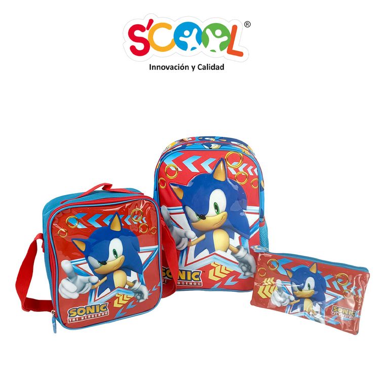 Set-Mochila-Kombat-Tela-PVC-A-4-1-Bolsillo-Sonic-1-351657258