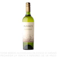 Vino Blanco Sauvignon Blanc Álamos Botella 750ml