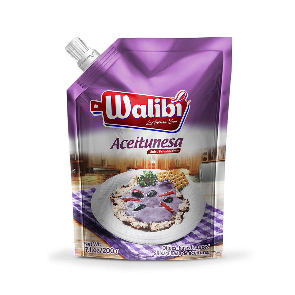 Salsa Walibí Aceitunesa 200g