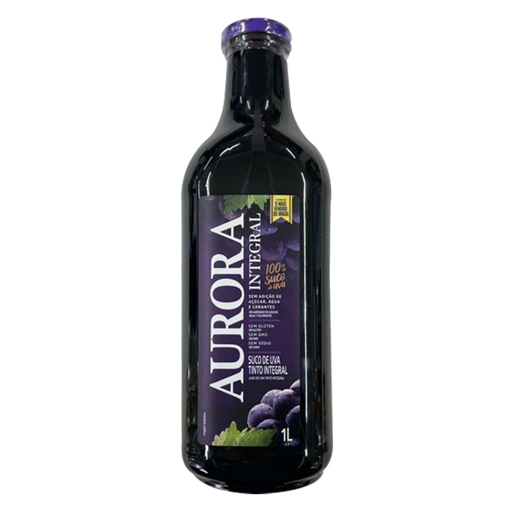 Jugo de Uva Tinto Aurora Botella 1L