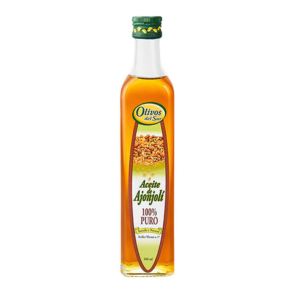 Aceite de Ajonjoli Olivos del Sur 500ml