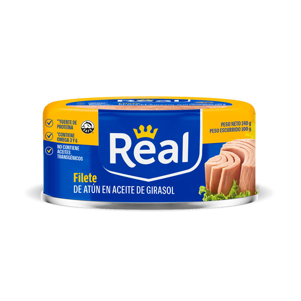 Filete de Atún en Aceite Real 140g