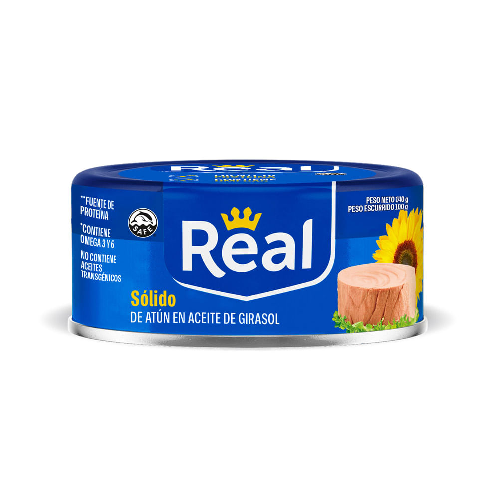Solido de Atún en Aceite Real 140g