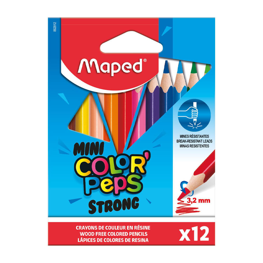 Colores Pencil Strong Mini Box 12un