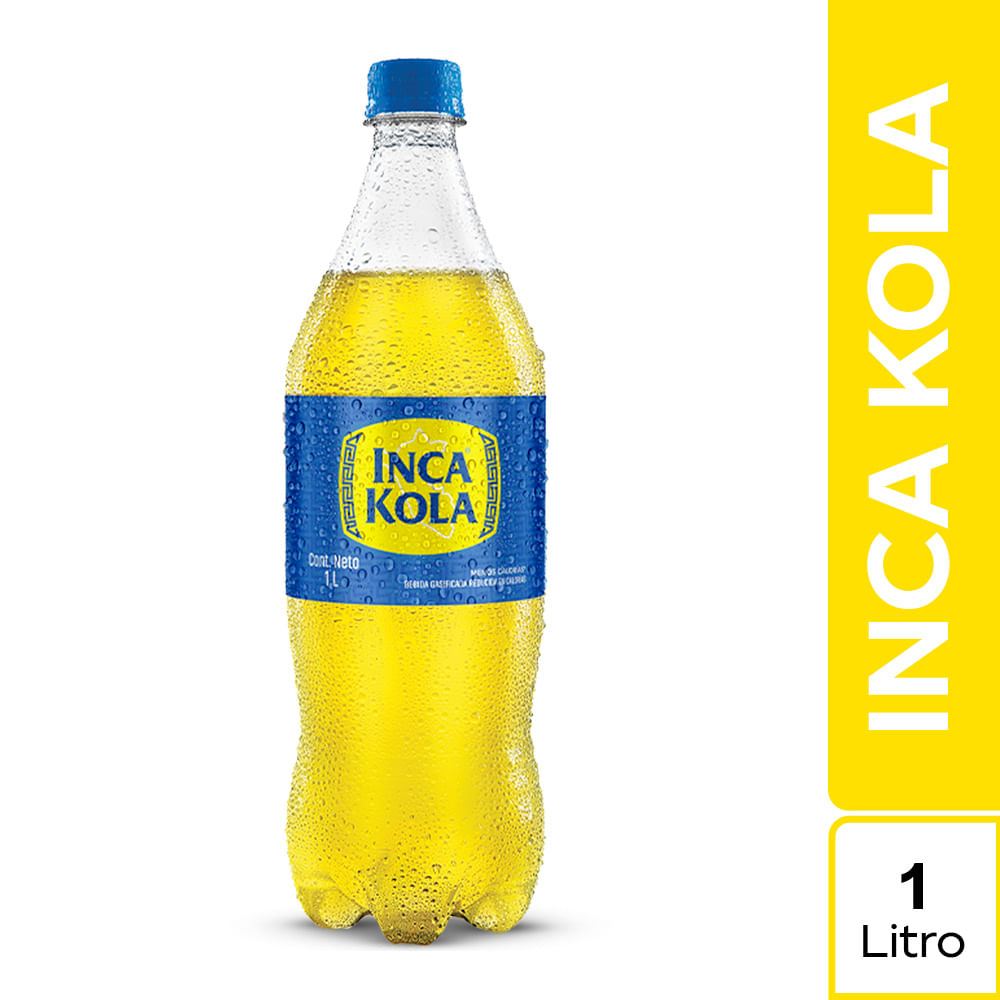 Gaseosa Inca Kola Sabor Original Botella 1L