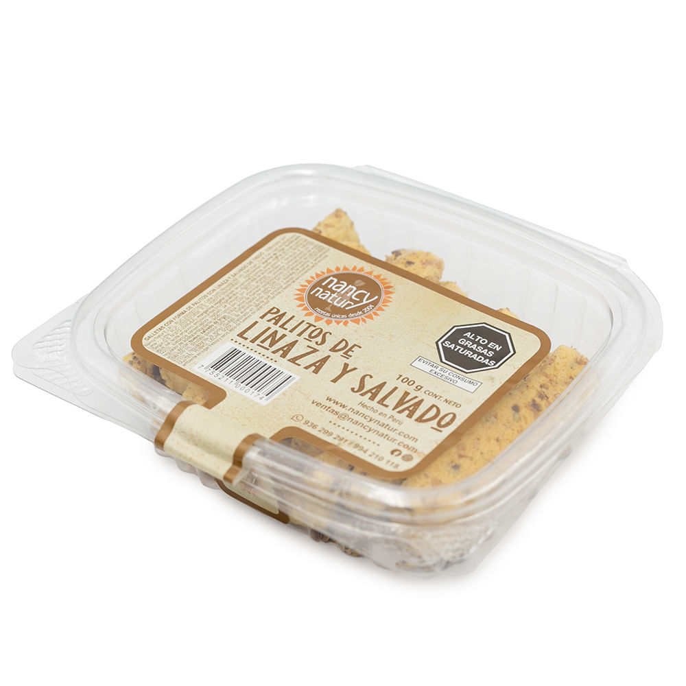 Palitos de Linaza y Salvado Nancy Natur 100g