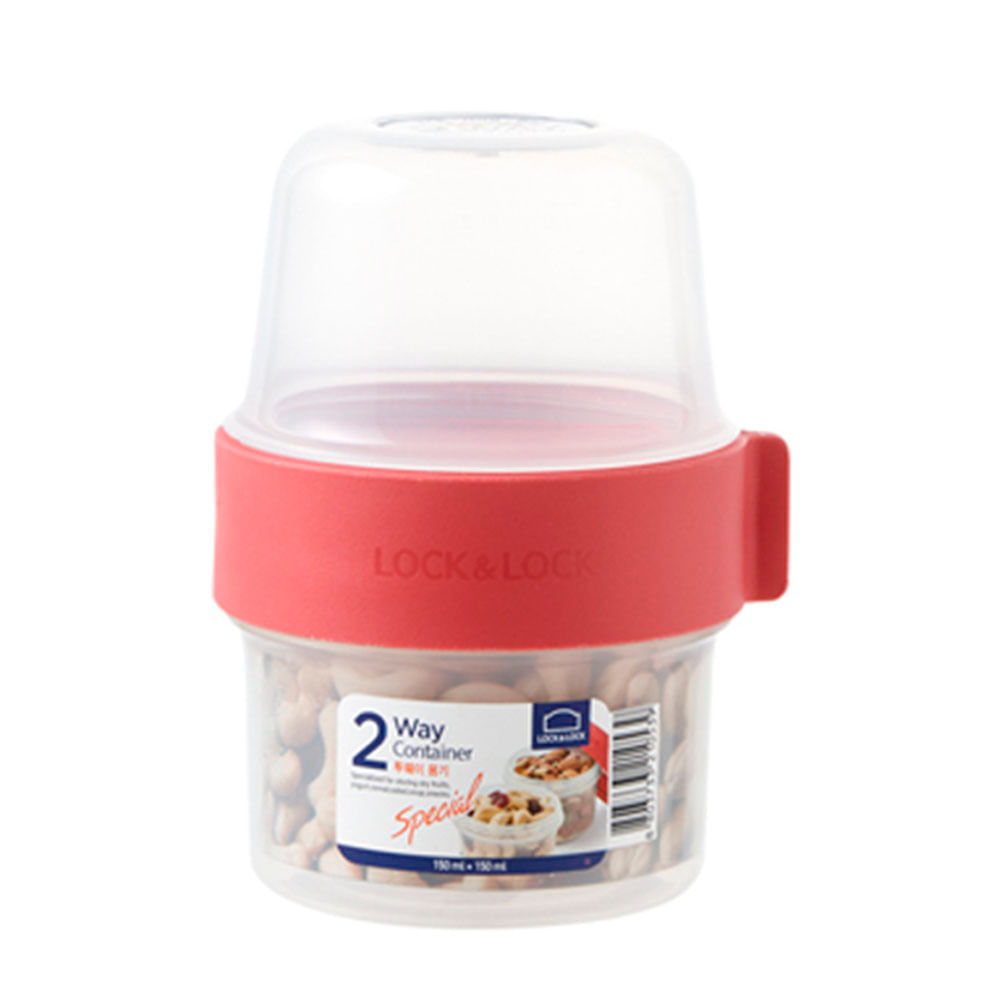Contenedor Lock & Lock 150ml + 150ml