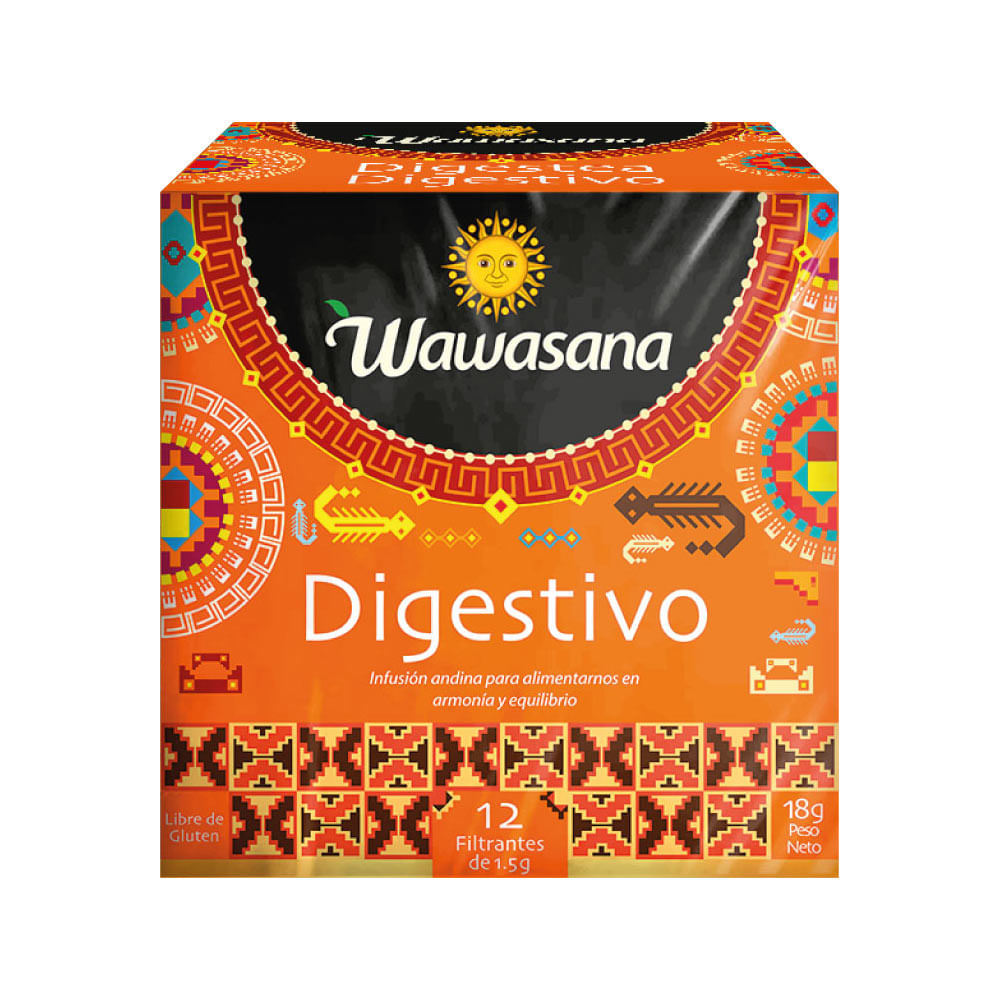 Infusión Andina Wawasana Digestivo 12un