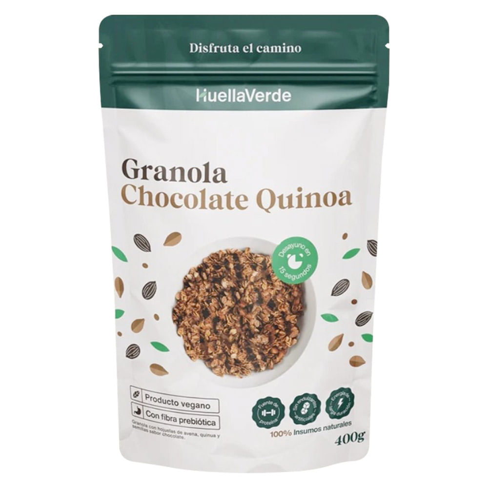 Granola Huella Verde Chocolate Quinoa 400g