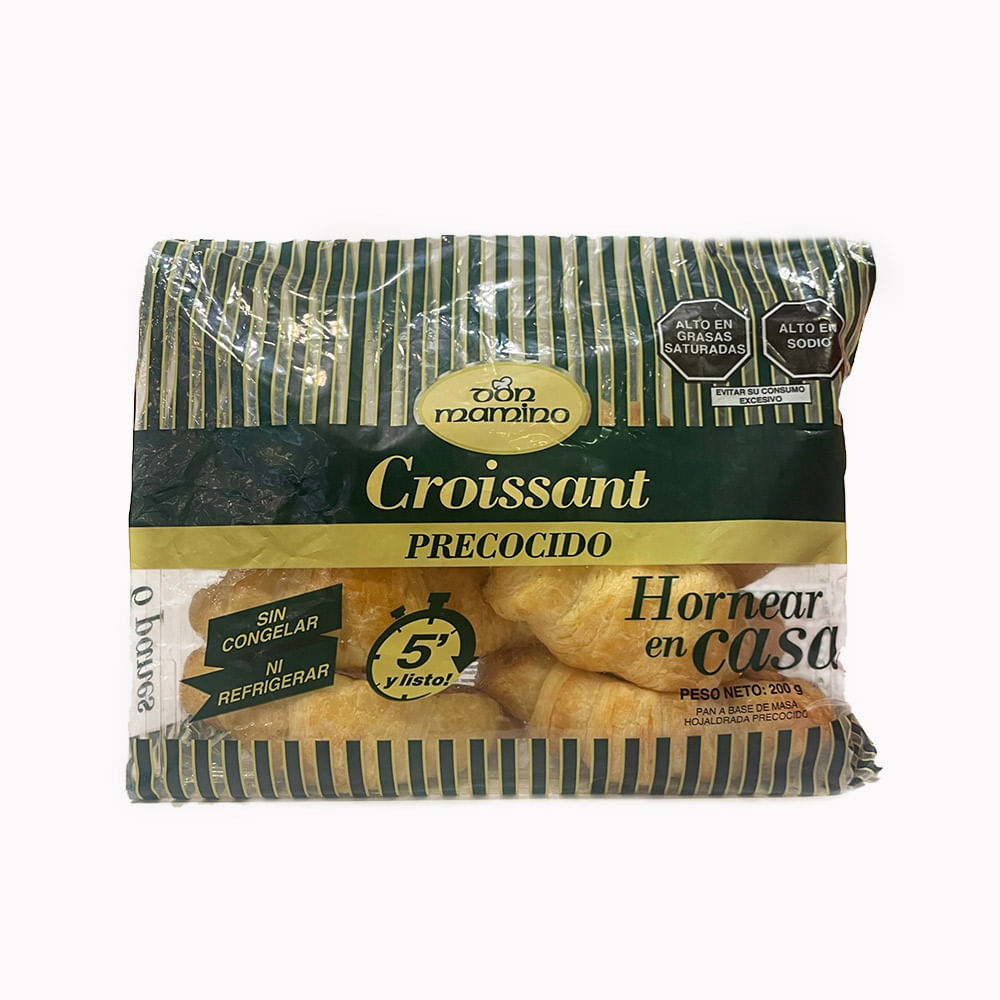 Croissant Precocido Don Mamino 6un