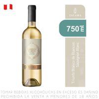 Vino Blanco Sauvignon Blanc Tacama Selección Especial Triunfo Botella 750ml