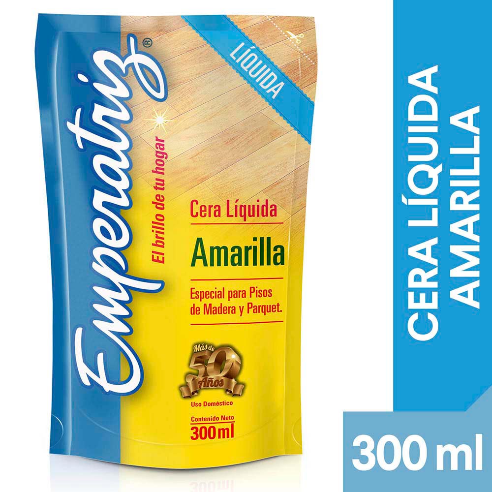 Cera Líquida Emperatriz Amarilla 300ml