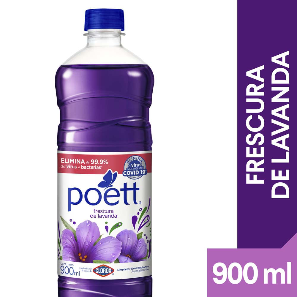 Limpiador Poett Frescura de Lavanda 900ml