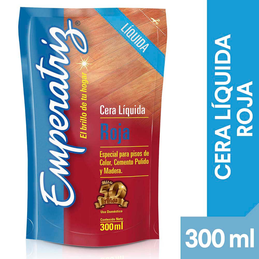 Cera Líquida Emperatriz 300ml Rojo