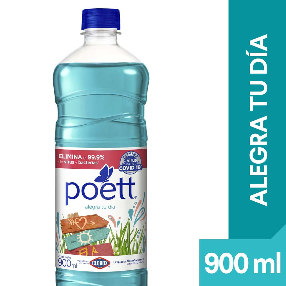 Limpiador Poett Alegra tu Día 900ml