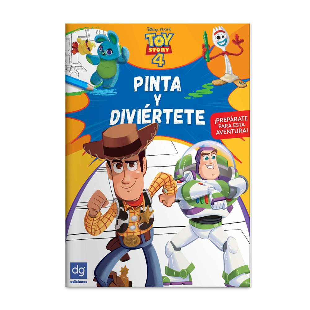 Libro Pinta y Diviértete con Toy Story