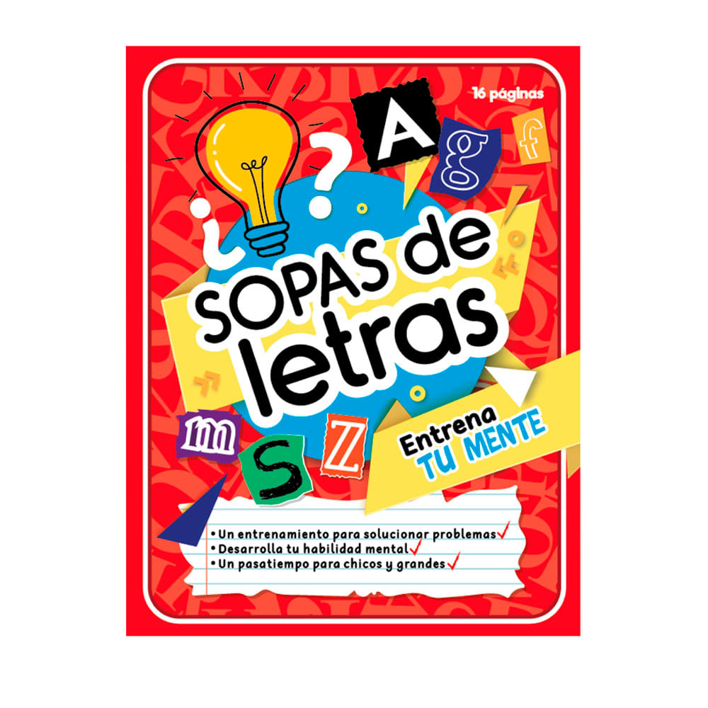 Libro Sopa Letras Dgeditorial