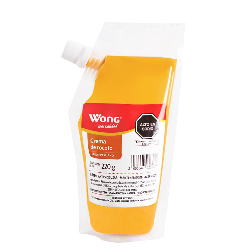 Crema de Rocoto Wong 220g