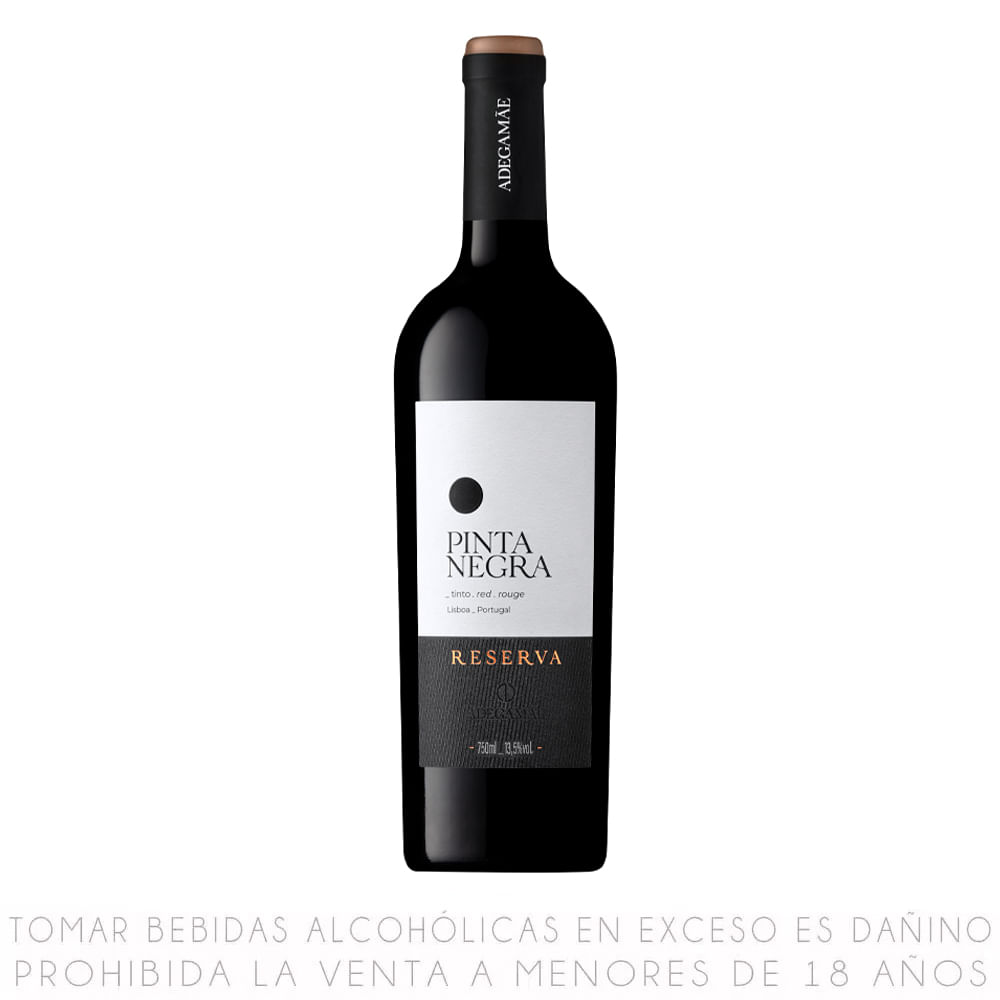 Vino Tinto Blend Pinta Negra Reserva Botella 750ml