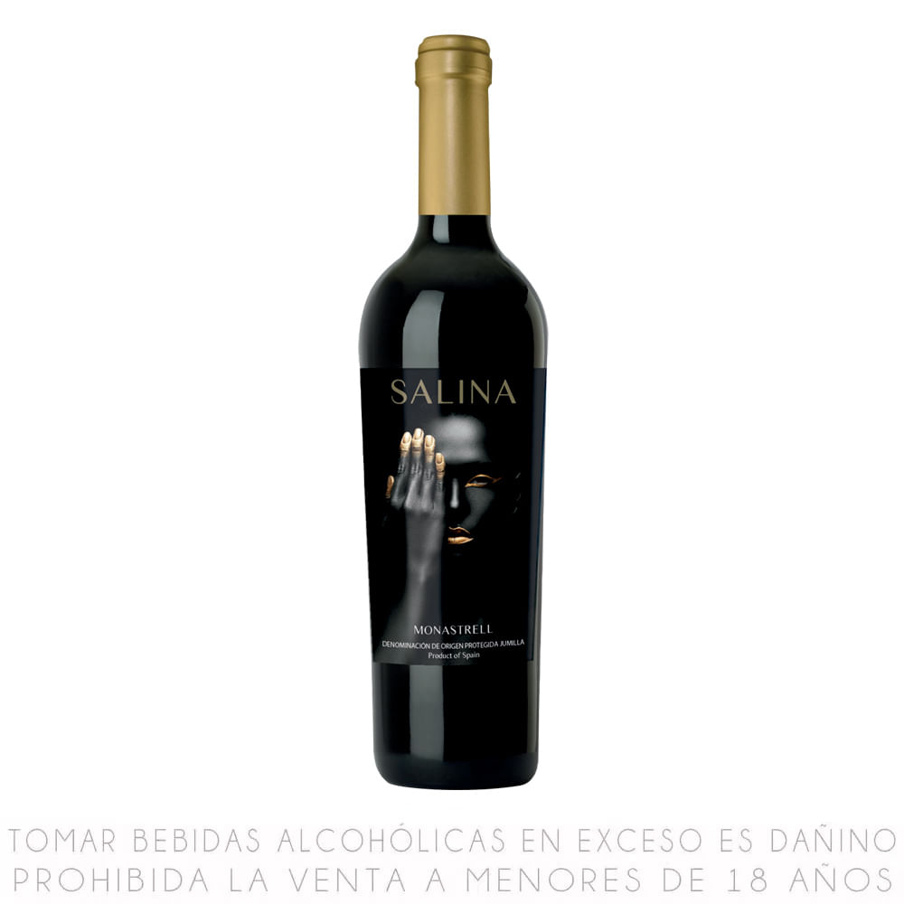 Vino Tinto Monastrell Salina Botella 750ml