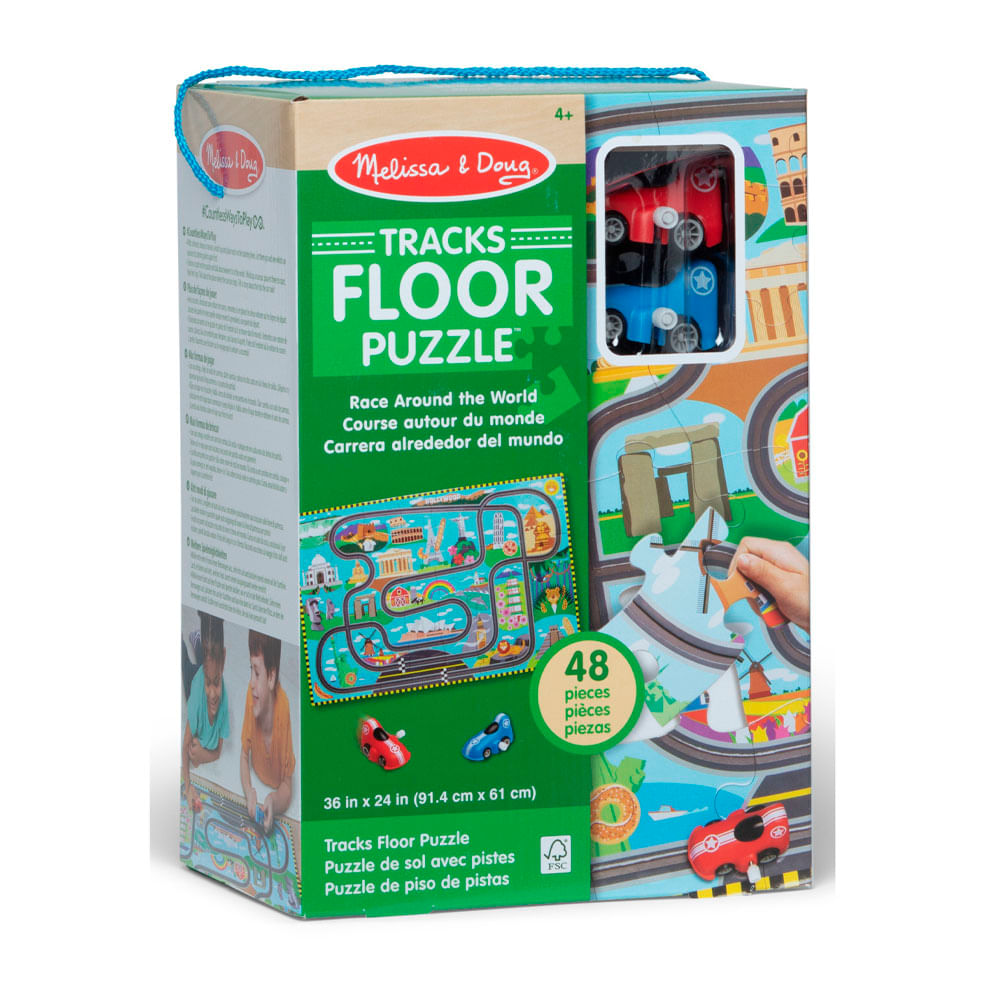Rompecabezas Melissa&Doug para Piso 48 Piezas
