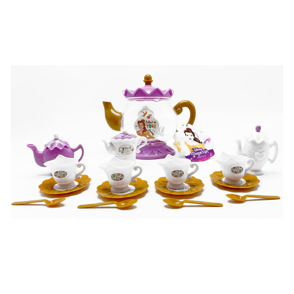Set Té Bella y Bestia Princesas Disney